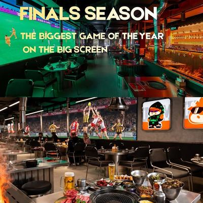 @789koreanbbq 게시물: BIG SCREEN. HOT GRILL. FINALS ENERGY🔥 🏈Watching finals at home is one thing. Wat (2026.09.23)