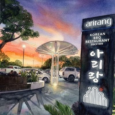 @arirangaustralia 게시물: Your table is ready, and the view is on us. #ArirangKoreanBBQ #SunsetDining #Kor (2026.04.01)
