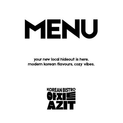 @azit_perth 게시물: AZIT KOREAN BISTRO NEW MENU. Your new local hideout is here. Modern Korean flavo (2026.08.11)