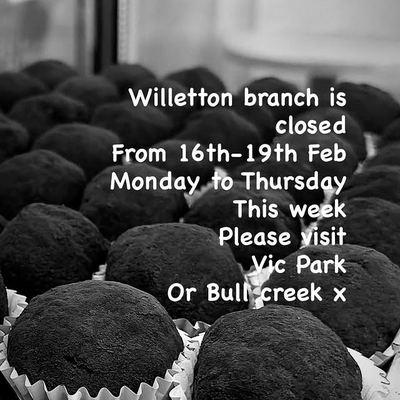 @brownspoon_perth 게시물: Hi All, Willetton branch is closed due to mini upgrades. Sorry for any inconveni (2026.02.16)