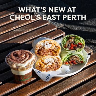 @cheols.cafe 게시물: We've got something new in our food cabinets 👀 🌯 Korean Beef Wrap 🌯 Mediterranea (2026.09.09)