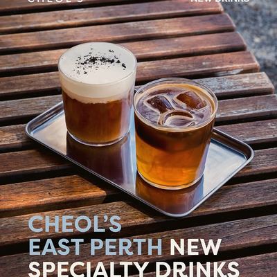 @cheols.cafe 게시물: New drinks have landed in our East Perth store! Meet the London Fog and Golden H (2026.09.16)