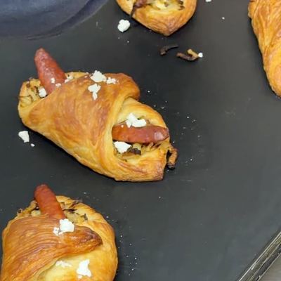 @folibakery 게시물: New Chorizo Pastry! Chorizo, Caramelized fennel and Feta cheese. (2026.05.12)