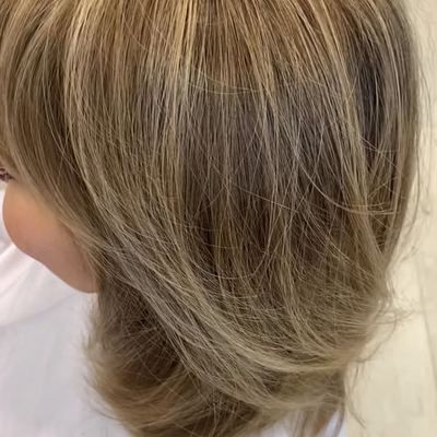 @gia.oh.hair.art 게시물: Soft, seamless, and perfectly toned blonde. ✨ We refreshed this look using a T-b (2026.07.24)