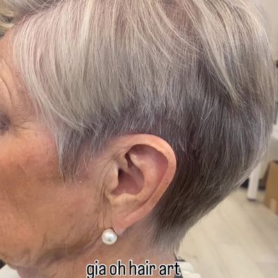 @gia.oh.hair.art 게시물: Thin hair? Say hello to weightless volume. ✂️✨ With custom layering and precise  (2026.07.26)