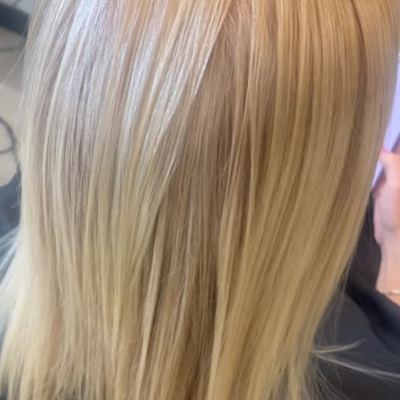 @gia.oh.hair.art 게시물: ✨ Dreamy Blonde Without the Bleach! ✨ Achieve a brilliant, luminous blonde look  (2026.08.07)