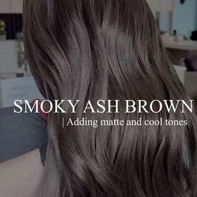 @h_oon_s 게시물: Hello! This is Bibi @hoons_bibi, a designer at Chatswood Hoons 🤍 SMOKY ASH BROWN (2026.09.29)