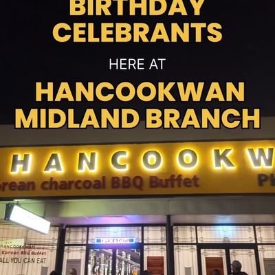 @hancookwan_ 게시물: It’s your birthday, drinks are on us! 🎉 Dine with us for lunch on your birthday  (2026.06.05)
