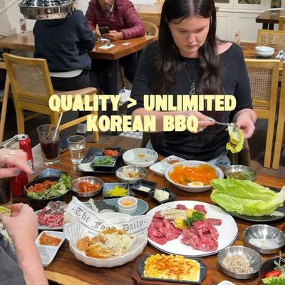 @hangang_perth 게시물: Dinner idea for the weekend?? @hangang_perth 🥩🤝 #koreanbbq #pertheats #wagyubeef (2026.09.04)