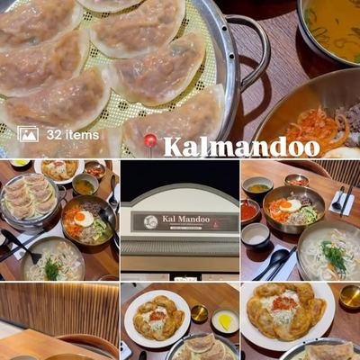 @kal_mandoo 게시물: 📍 @kal_mandoo - Parkwood We had: 🩵Spicy Mixed Dumplings 🩵Kimchi Dumplings 🩵Bibim (2026.09.14)