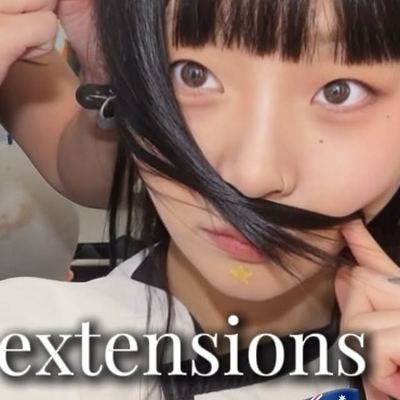 @latelier_hairsalon 게시물: hair extension vlog 🖤 Getting my 22-inch black extensions done today ✨ Only 30 p (2026.10.01)