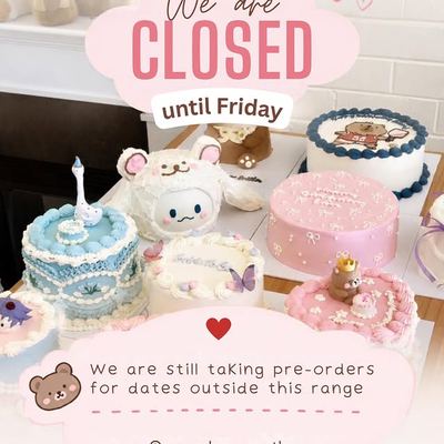 @nanacakery_perth 게시물: We’re closed until Friday, but don’t worry — we’re still taking pre-orders for d (2026.09.29)