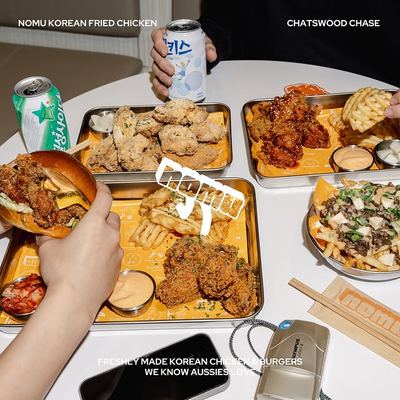 @nomukoreanfriedchicken 게시물: Good food, good vibes. Spreading good food and good vibes everyday from 10:30am  (2024.07.18)