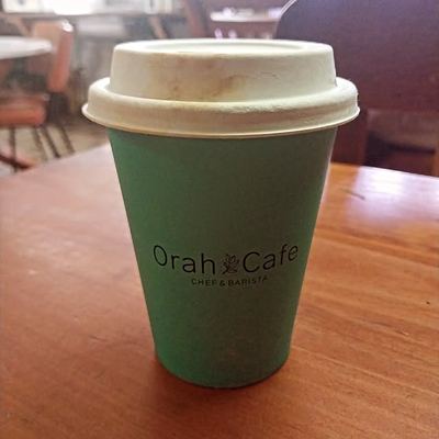 @orahcafe 게시물: Lost and found: An @orahcafe cup has appeared at the local larder! The magic cup (2026.09.25)