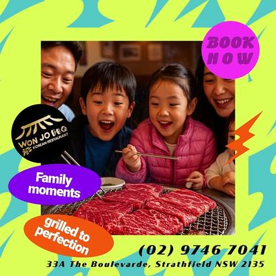 @wonjokoreanbbq 게시물: Family moments, grilled to perfection. 🍽️🔥 The sizzle, the laughter, the shared  (2025.11.09)