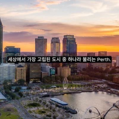 @wowhoju 게시물: 호주의 서쪽 끝, Perth. 많은 사람들이 이곳을 세상에서 가장 고립된 도시 중 하나라고 말합니다. 하지만 Perth는 단순한 도시가 아닙니다 (2026.05.29)